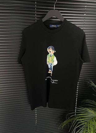 Стильна футболка givenchy small 4g padlock keyring з ведмедиком 🧸2 фото