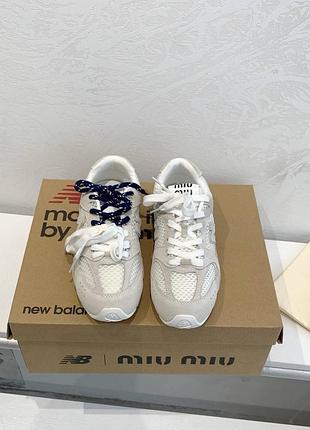Кроссовки New Balance 997H sneakers in white and iridescent