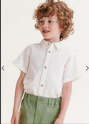Тенниска рубашка из льна next