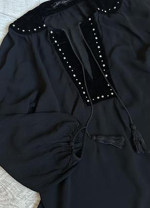 Блузка в стилі бохо. zara