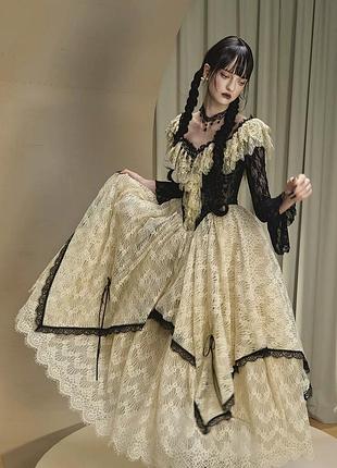 Сукня у вінтажному стилі lacemade wednesday corset dress