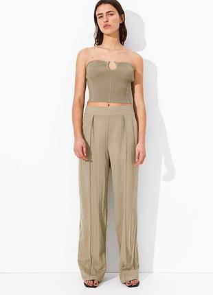 Новые широкие брюки, брючки, штаны h&m. новая коллекция!