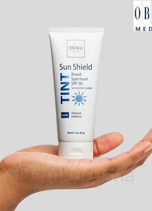 Тонирующий солнцезащитный крем spf50 - obagi medical sun shield tint broad spectrum| 85 г