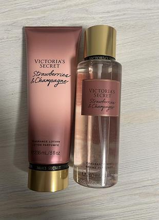 Набір strawberry & champagne victoria’s secret