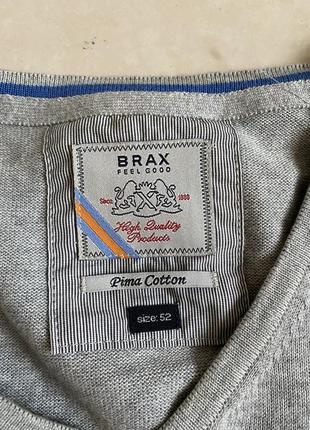 Пуловер базовыей чоловічий німеччини brax розмір 5210 фото