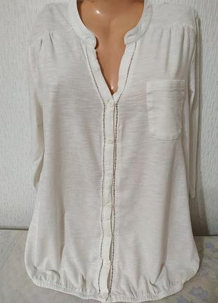 Рубашка женская трикотажная блузка кофта батал от debenhams