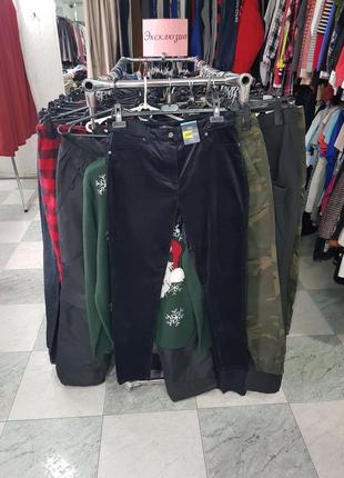 Велюрові штани skinny m&s