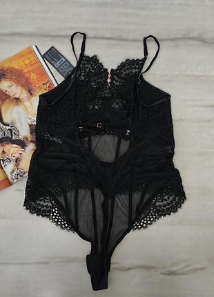 Боди "hunkemoller. noir"6 фото