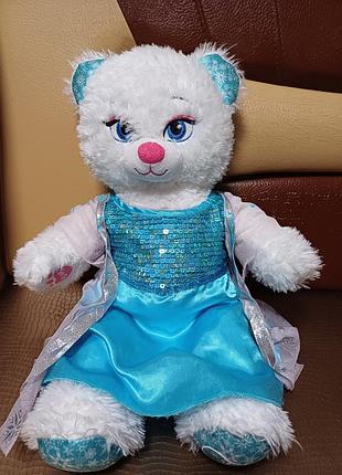 Мягкий мешка мишка мишка мишка баббилд build-a-bear ельза холодное сердце фрезен