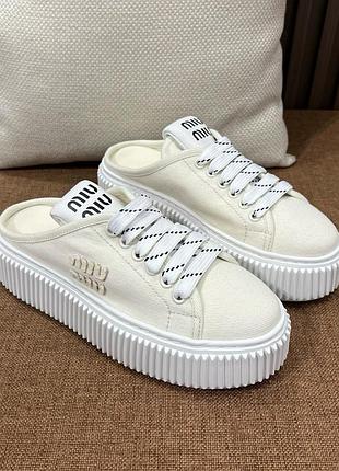 Кроссовки кеды miu