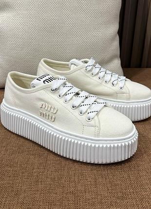 Кроссовки кеды miu