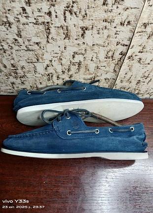 Мужские мокасины топсайдор timberland topsider