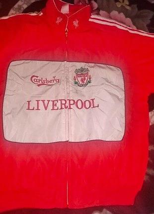 Спортивная, демисезонная куртка fc liverpool