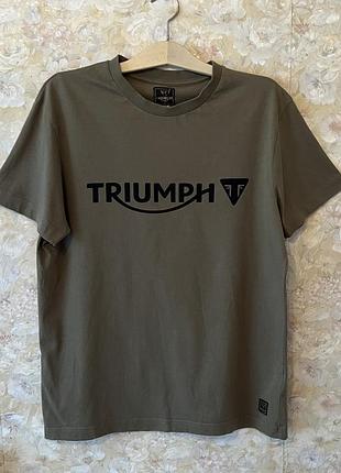 Футболка котон 💯 % triumph унисекс
