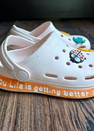 Детские сандалии-тапки 2