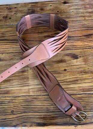 Ремінь , пояс жіночій. шкіряний.