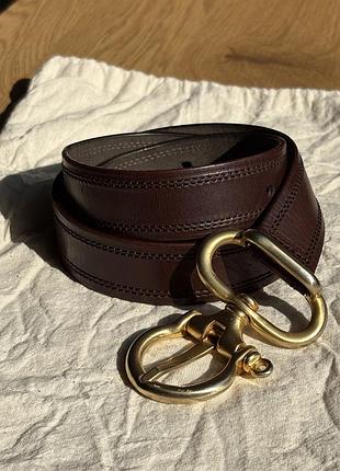 Жіночий шкіряний ремінь jil sander