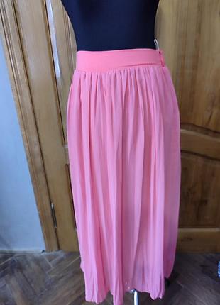 Юбка плиссировка на подкладке