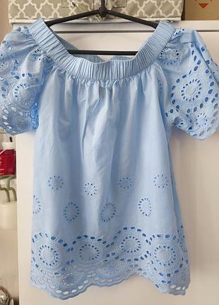 Блуза кружевна