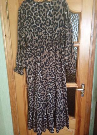 Плаття леопардове