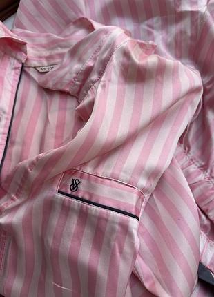Жіноча піжама victoria secret оригінал сатинова3 фото