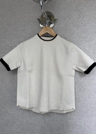 Свитер с коротким рукавом 2