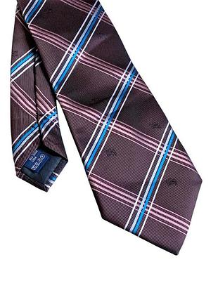 Burberry london silk tie 10 cm галстук краватка шовк