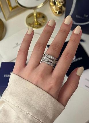 Каблучка swarovski hyperbola