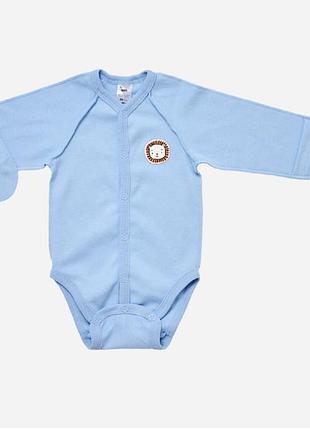 Дитяче боді для новонароджених хлопчиків smil тварини 102734_1 56 см блакитне