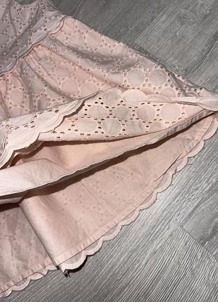 Летнее платье из прошвы h&m, 9-12мес 3