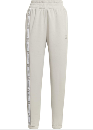 Reebok спортивные штаны джоггеры женские на флисе women's tape pack pant moonst