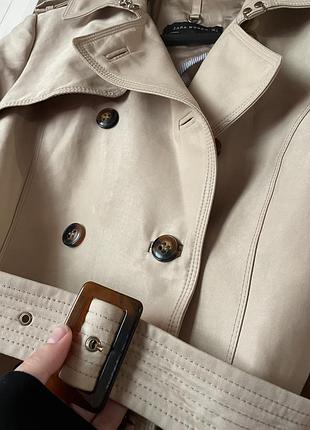 Трендовий тренч zara woman