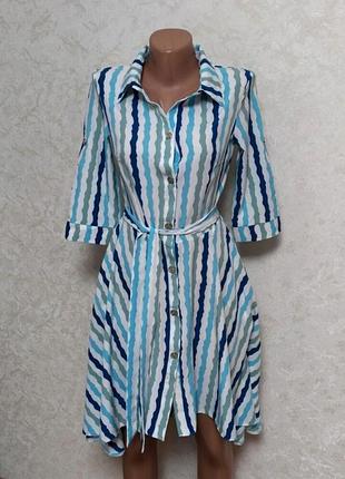 Платье-рубашка 40-42 г.