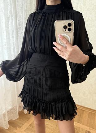 Вечірня чорна сукня ivina boutique