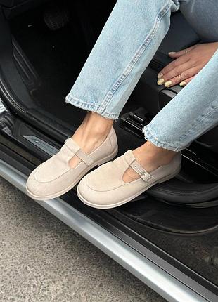 Туфли женские цвета айвори