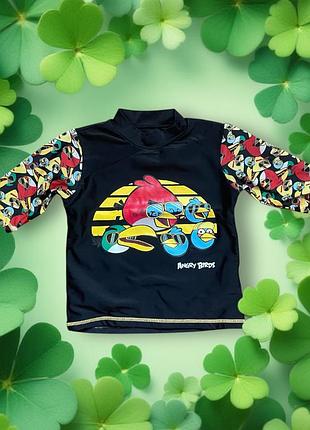 Футболка для басейна від angry birds™ tu 5 років, заміри на фото