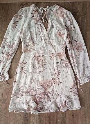 Платье с принтом