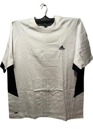 Футболка бренд adidas біла базова біла xl розмір