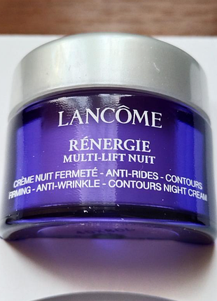 Ночной крем против морщин для лица и шеи lancome renergie nuit multi-lift