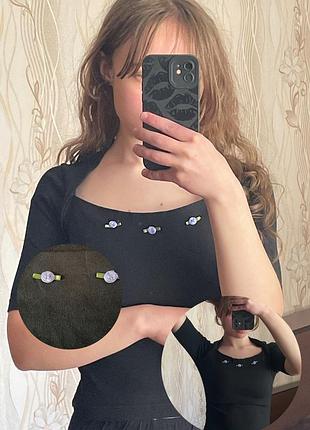 ✨чорний топ✨