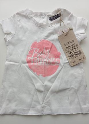 Футболочка для дівчинки на 6 місяців