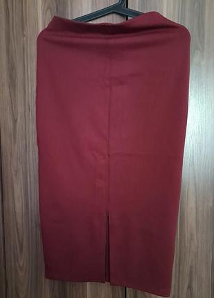 Спідниця бордова 2