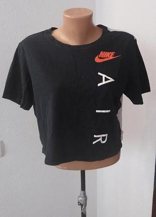 Футболка оверсайз короткая р.м. nike