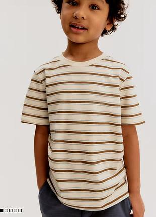 Футболка на хлопчика футболка в смужку бавовна футболка на мальчика хлопок
