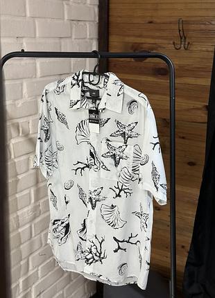 Сорочка на короткий рукав, рубашка h&m