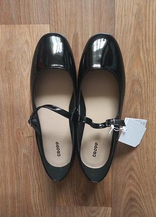 Черные балетки cropp