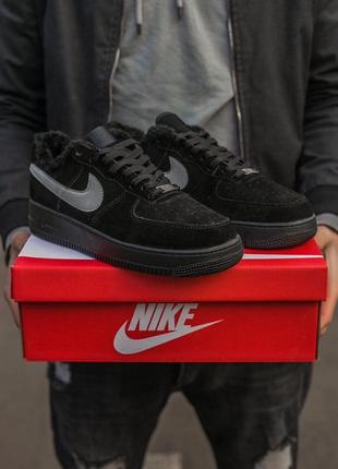 Чоловічі кросівки nike air force black white