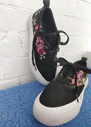 Fila кеды черные