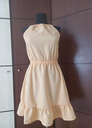 Сарафан с рюшей