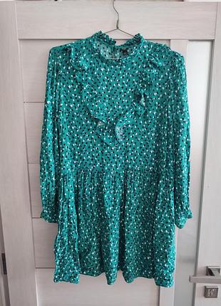 Платье с рюшами 2